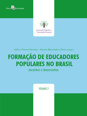 cover image of Formação de educadores populares no Brasil